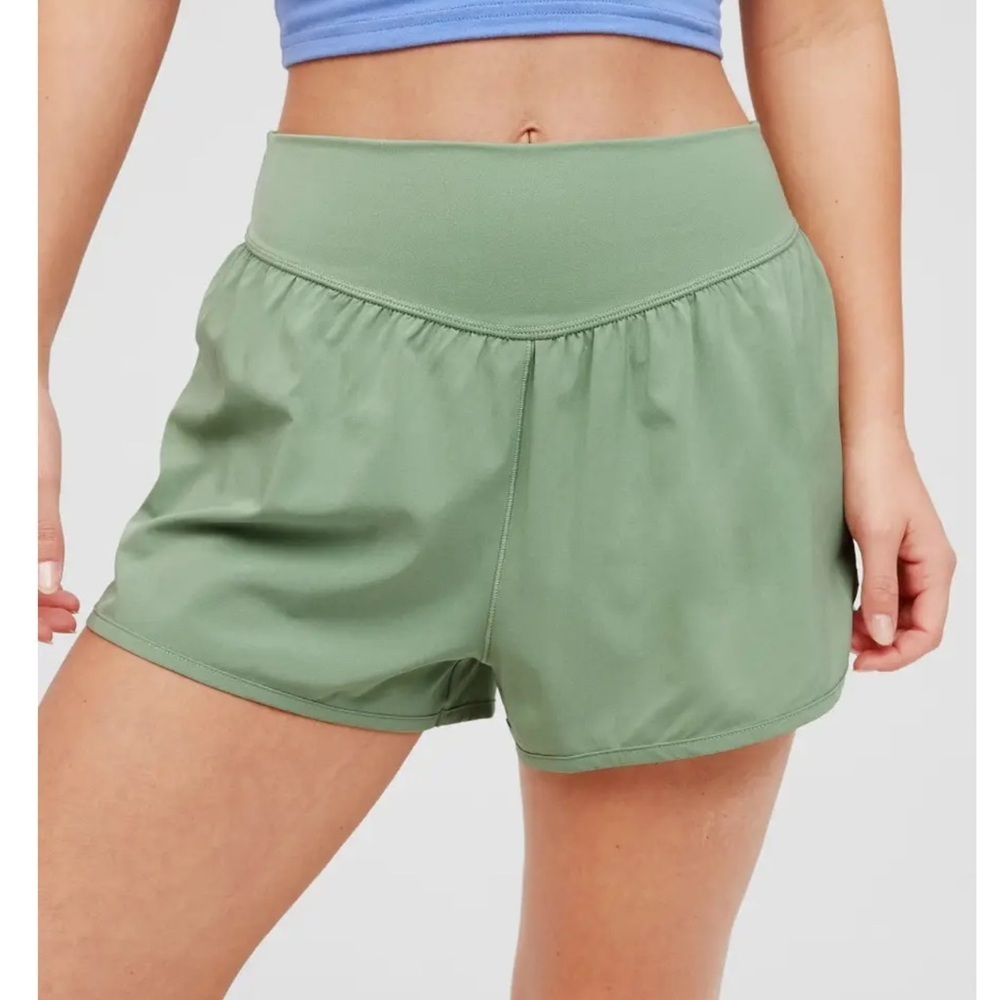 OFFLINE By Aerie Real Me Crossover Flowy Shorts Size Large
